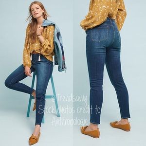 anthropologie pilcro high rise skinny